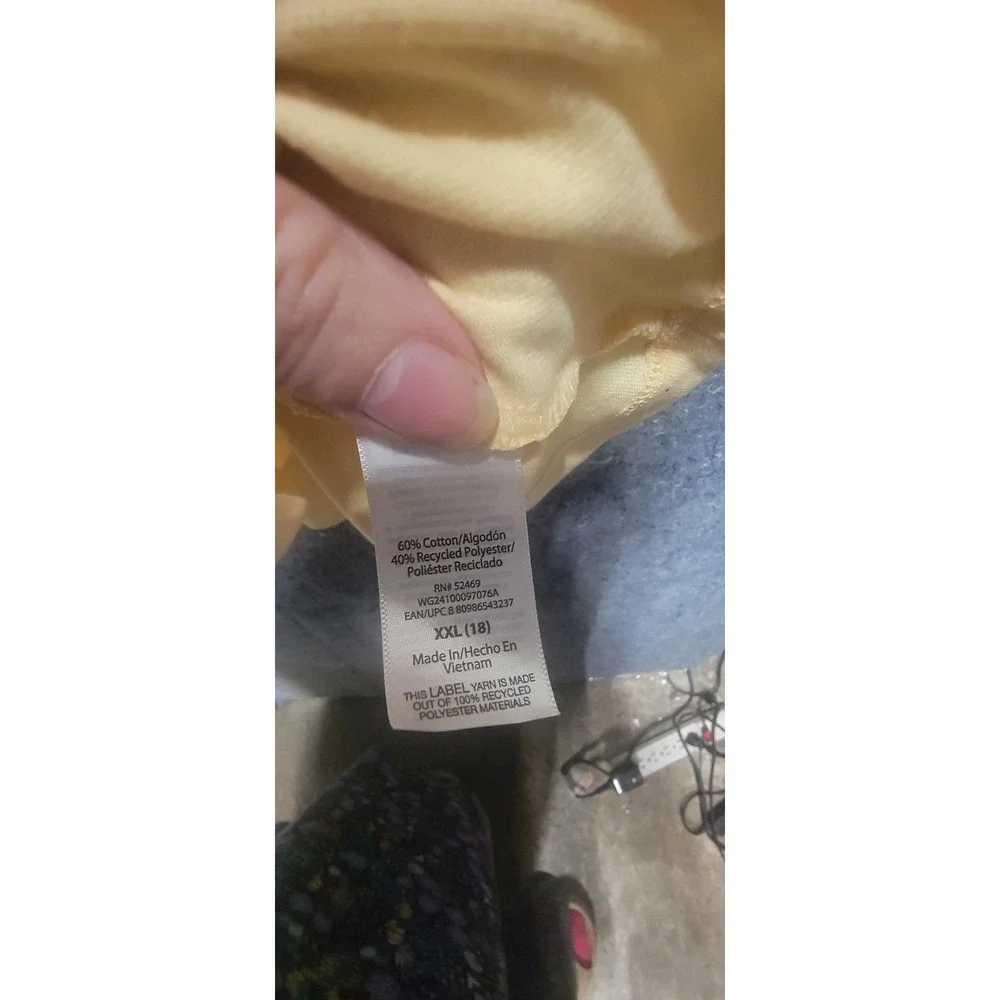 Wonder Nation Vent Back Dress Yellow/Suede Size XXL‎ (18)